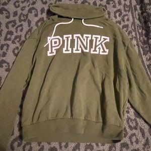 pink sweatshirt